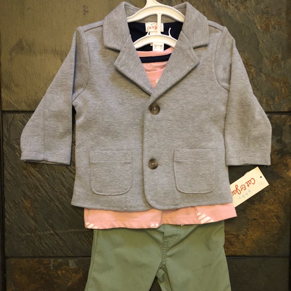 Baby boy 3 piece outfit